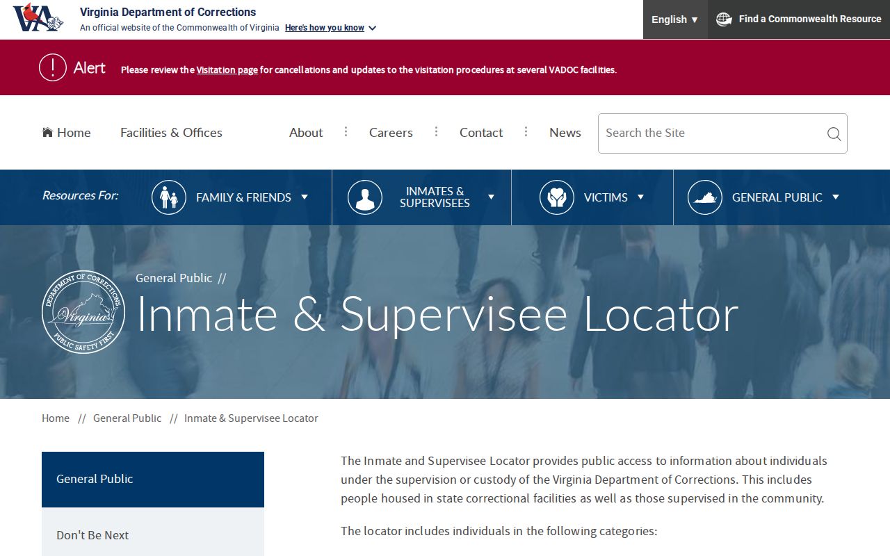 VADOC search for Buchanan County released inmates