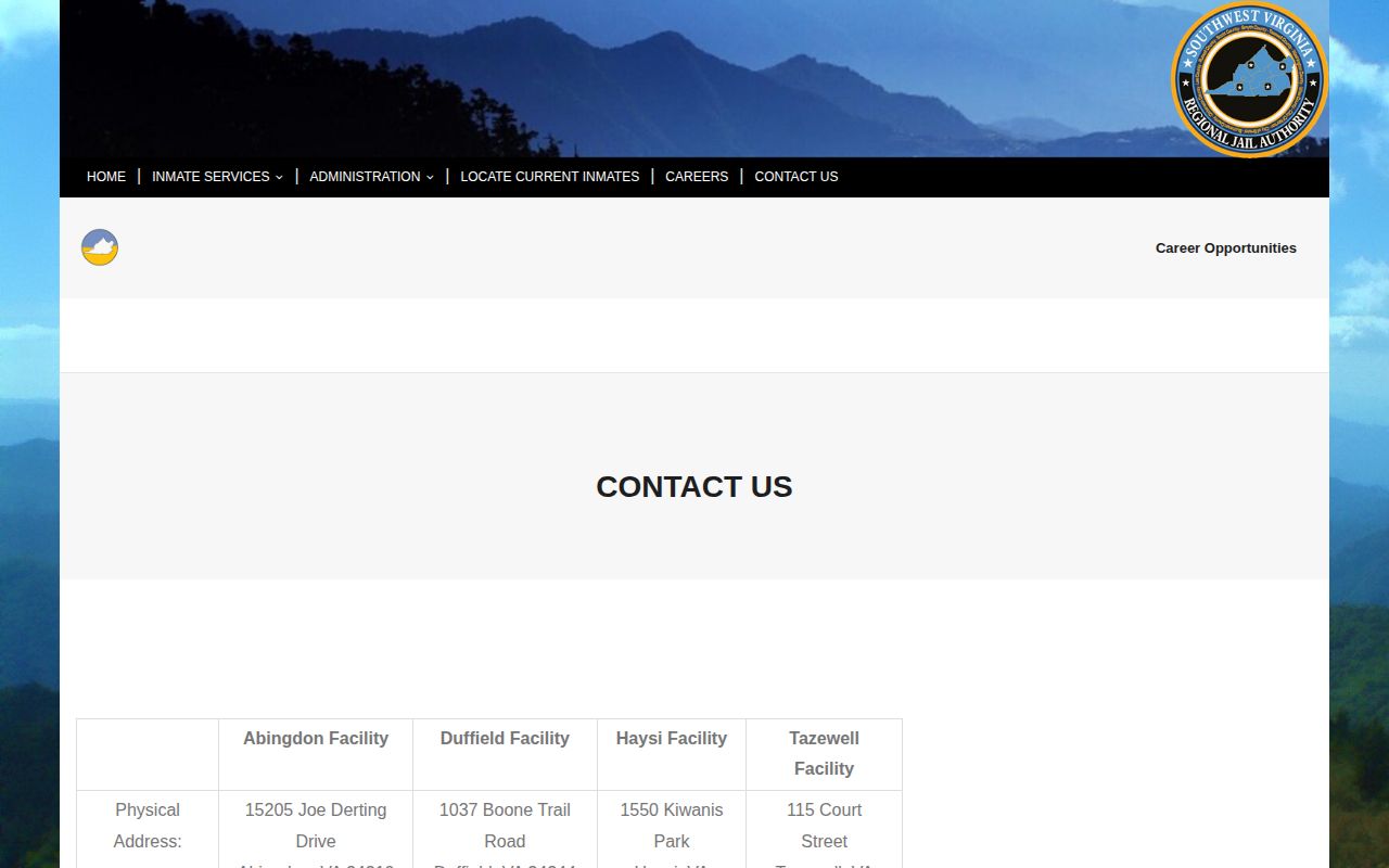 Haysi Facility contact information for Buchanan County release records